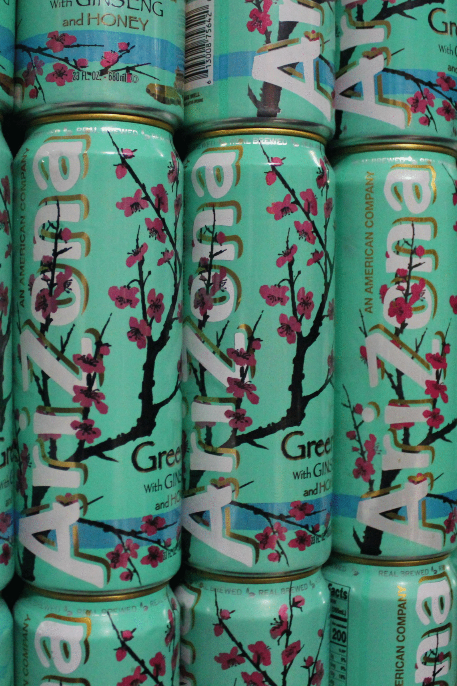arizona iced tea stacked